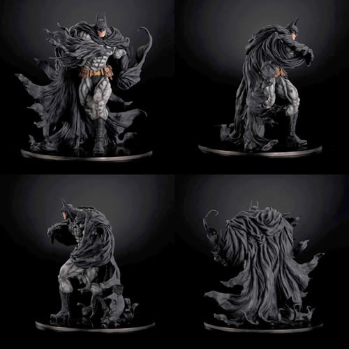 Sofbinal Statues - DC - Batman (Hard Black Version)
