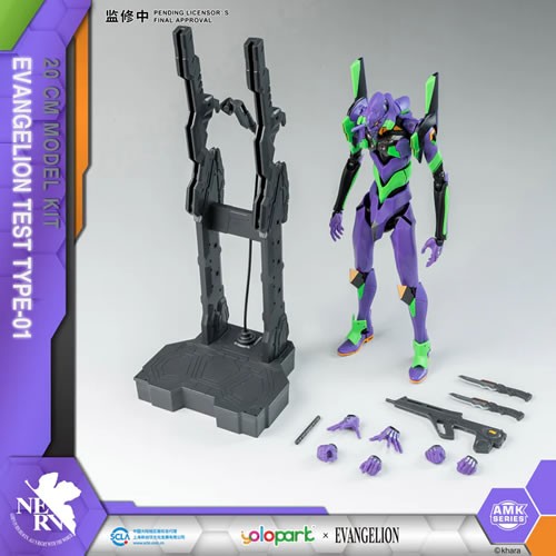 Yolopark Model Kits - Evangelion - AMK Series - Eva-01 Test Type