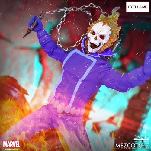 One:12 Collective Figures - Marvel - Ghost Rider And Hell Cycle (Vengeance Edition) Exclusive