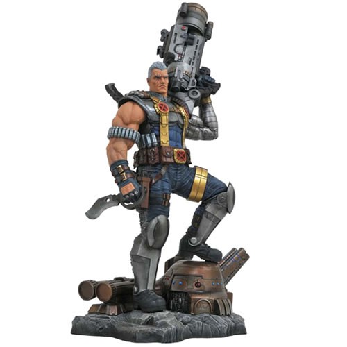 Premier Collection Statues - Marvel - Cable Resin Statue