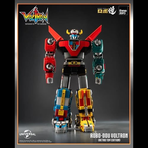 Robo-Dou Figures - Voltron: Defender Of The Universe - Voltron (Retro Toy Edition)