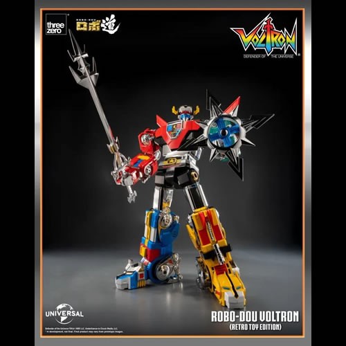Robo-Dou Figures - Voltron: Defender Of The Universe - Voltron (Retro Toy Edition)