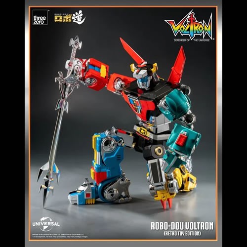 Robo-Dou Figures - Voltron: Defender Of The Universe - Voltron (Retro Toy Edition)