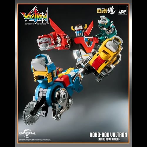Robo-Dou Figures - Voltron: Defender Of The Universe - Voltron (Retro Toy Edition)