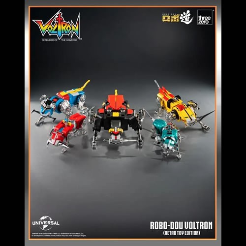 Robo-Dou Figures - Voltron: Defender Of The Universe - Voltron (Retro Toy Edition)