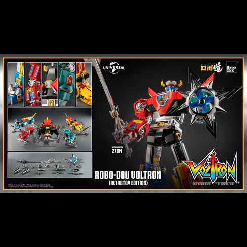 Robo-Dou Figures - Voltron: Defender Of The Universe - Voltron (Retro Toy Edition)