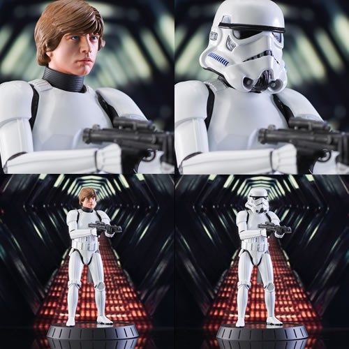 Star Wars Milestones Statues - Ep IV A New Hope - 1/6 Scale Stormtrooper Luke Skywalker Exclusive