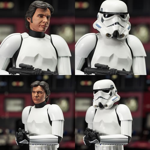 Star Wars Milestones Statues - Ep IV A New Hope - 1/6 Scale Trooper Han Solo Exclusive