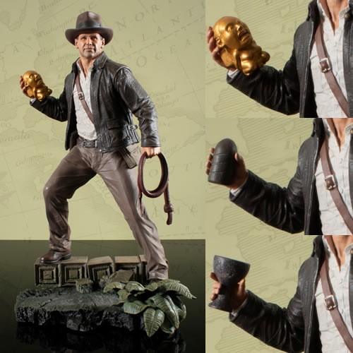 Premier Collection Statues - Indiana Jones - 1/7 Scale Indiana Jones Treasures Statue