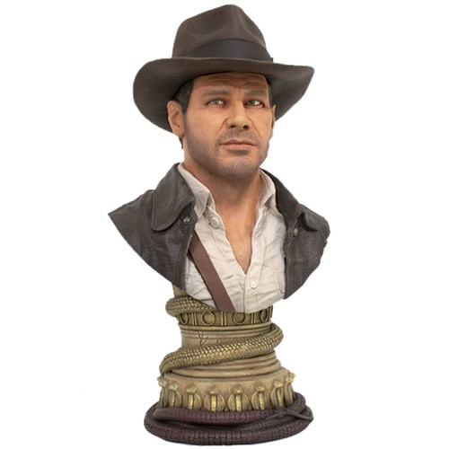 Legends In 3D Busts - Raiders Of The Lost Ark - 1/2 Scale Indiana Jones