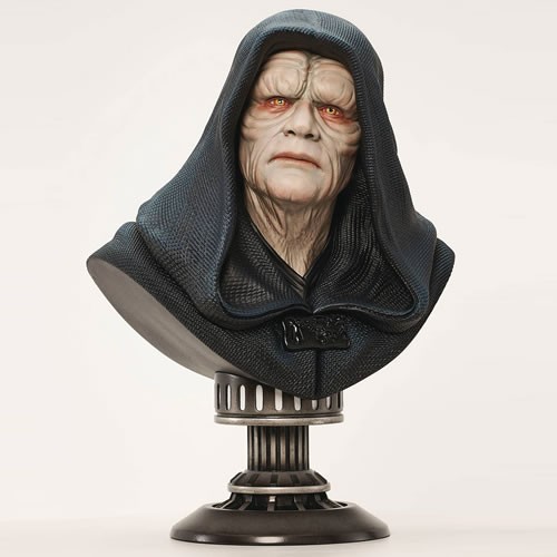 Legends In 3D Busts - Star Wars - Ep VI ROTJ - 1/2 Scale Emperor Palpatine