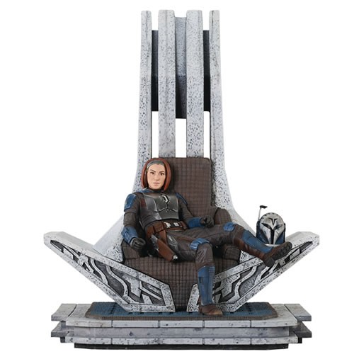 Premier Collection Statues - Star Wars - The Mandalorian - 1/7 Scale Bo-Katan On Throne Statue