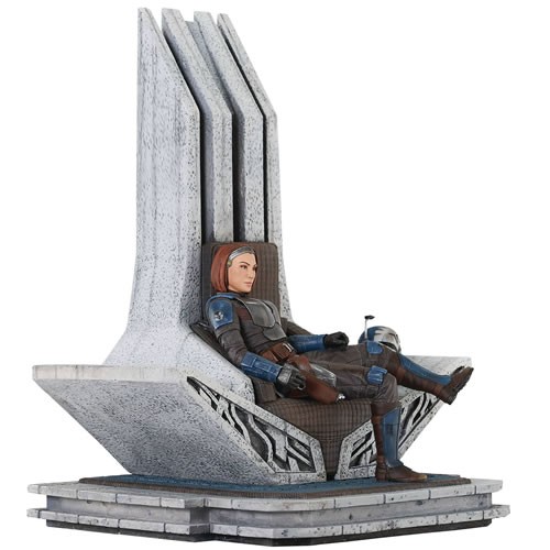 Premier Collection Statues - Star Wars - The Mandalorian - 1/7 Scale Bo-Katan On Throne Statue
