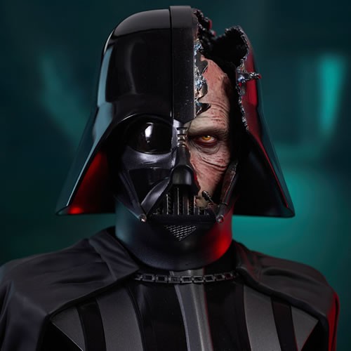 Legends In 3D Busts - Star Wars - Obi-Wan Kenobi - 1/2 Scale Darth Vader