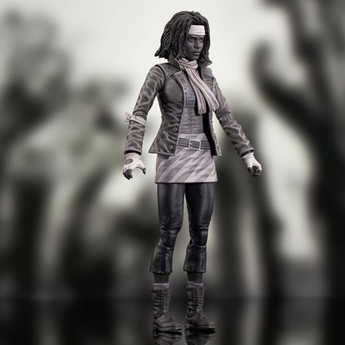 The Walking Dead Figures - S01 - Deluxe Michonne (Comic) (B&W)