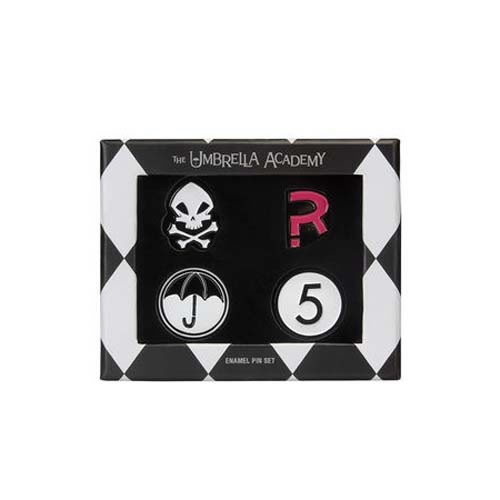 Pins & Buttons - Umbrella Academy - Assorted Enamel Pin 4-Pack