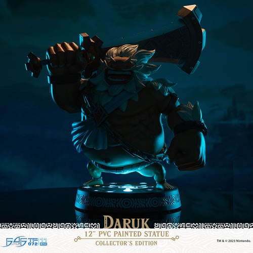 Legend Of Zelda Statues - Breath Of The Wild - 12" Daruk PVC (Collector's Edition)