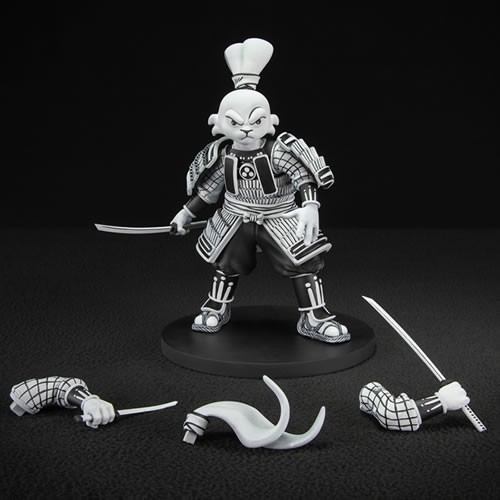 Usagi Yojimbo Figures - Samurai Usagi Yojimbo 40th Anniversary (Black & White Version)