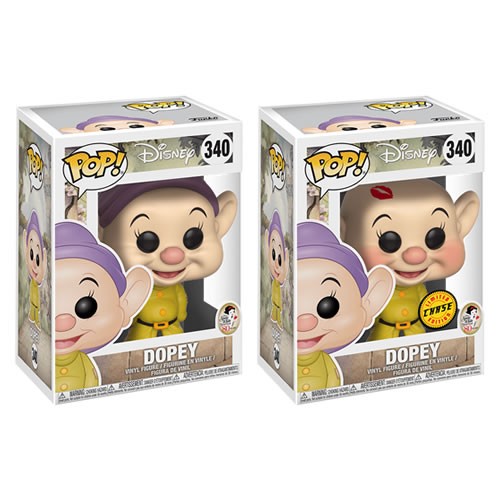 Pop! Disney - Snow White - Dopey w/ Chase