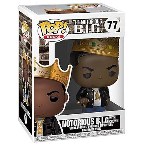 Pop! Rocks - The Notorious B.I.G. - Biggie w/ Crown