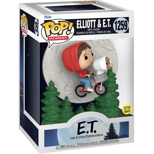 Pop! Movie Moments - E.T. 40th Anniversary - Elliott And E.T. (Flying In Bike) (GID)