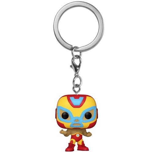 Pocket Pop! Keychains - Marvel - Luchadores - El Heroe Invicto (Iron Man)