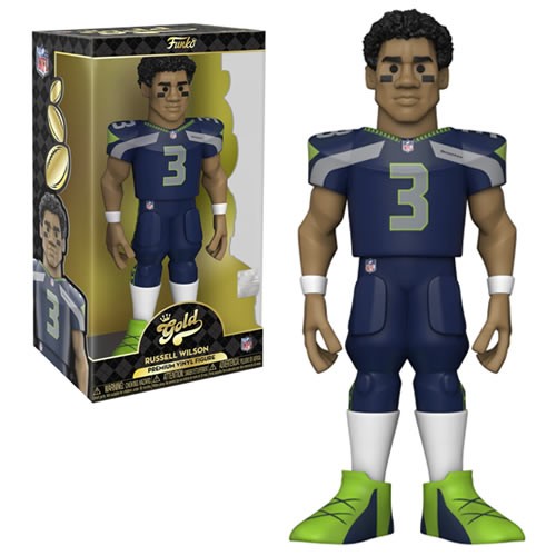 Vinyl Gold Figures - NFL - 12" Russell Wilson (Seahawks)