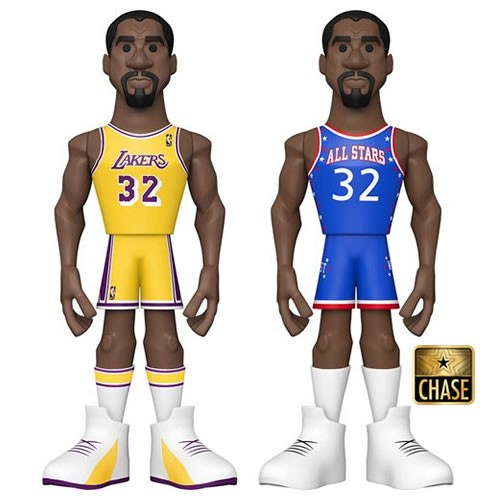 Vinyl Gold Figures - NBA Legends - 5" Magic Johnson (Lakers) w/ Chase
