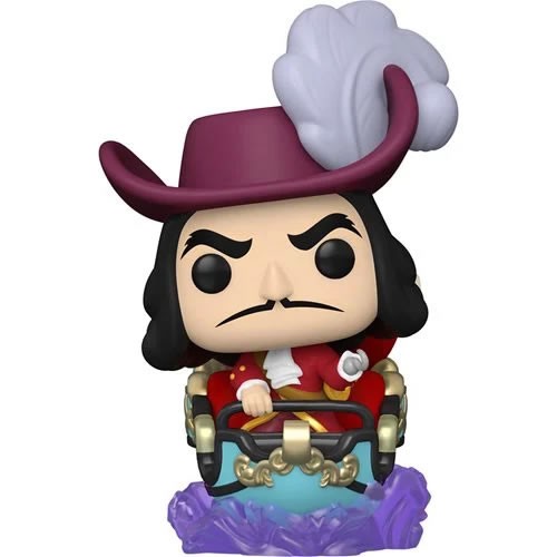Pop! Rides - Disney - Walt Disney World 50th Anniversary - Captain Hook At Peter Pan's Flight Ride