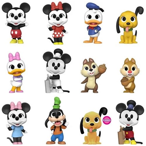 Mystery Minis Figures - Disney - Mickey And Friends - 12pc Assorted Display