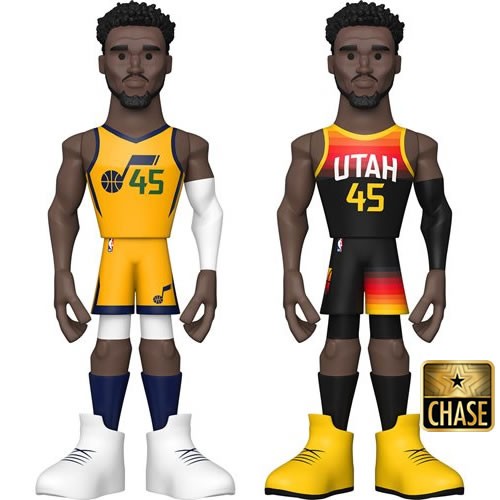 Vinyl Gold Figures - NBA - 5" Donovan Mitchell (Jazz / City Edition '21) w/ Chase