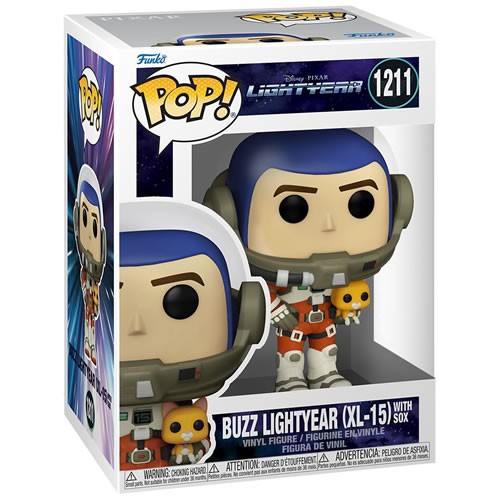Pop! Movies - Disney / Pixar - Lightyear - Buzz Lightyear (XL-15) w/ Sox