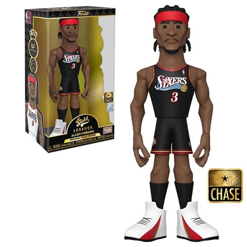 Vinyl Gold Figures - NBA Legends - 12" Allen Iverson (76ers) w/ Chance Of Chase