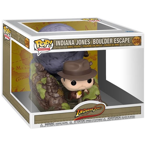 Pop! Movie Moments - Raiders Of The Lost Ark - Indiana Jones Boulder Escape