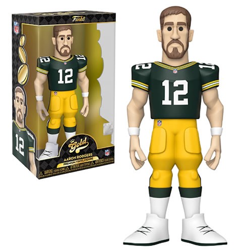 Vinyl Gold Figures - NFL - 12" Aaron Rodgers (Packers) w/ Chance Of Chase