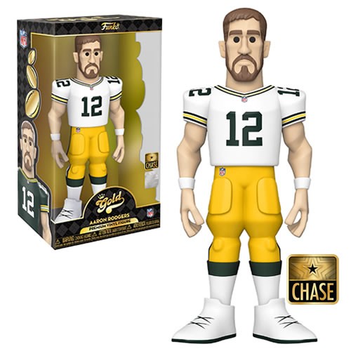 Vinyl Gold Figures - NFL - 12" Aaron Rodgers (Packers) w/ Chance Of Chase