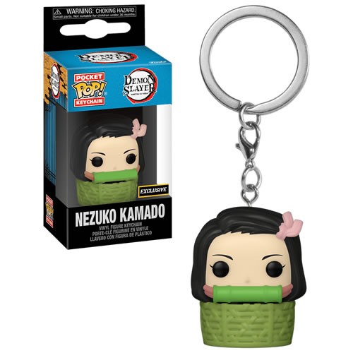 Pocket Pop! Keychains - Demon Slayer - Nezuko Kamado (Basket) (Exclusive)