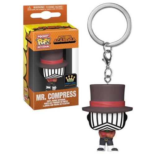 Pocket Pop! Keychains - My Hero Academia - Mr. Compress (Hideout) (Exclusive)