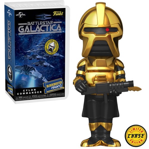 Rewind Vinyl Figures - Battlestar Galactica - Cylon w/ Chance Of Chase