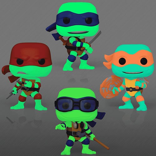 Pop! Movies - TMNT: Mutant Mayhem - Turtles 4-Pack (Exclusive)