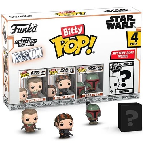 Bitty Pop! - Star Wars - The Mandalorian - Cobb Vanth 4-Pack
