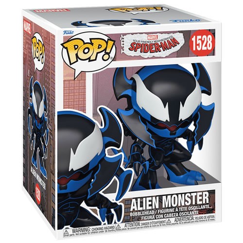 Pop! Marvel - Friendly Neighborhood Spider-Man - 6" Super Sized Alien Monster
