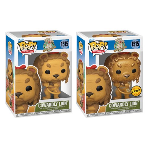 Pop! Movies - The Wizard Of Oz 85th Anniversary - Cowardly Lion w/ Chase