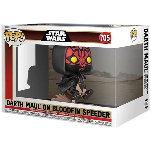 Pop! Rides Super Deluxe - Ep I TPM 25th Anniversary - Darth Maul On Bloodfin Speeder
