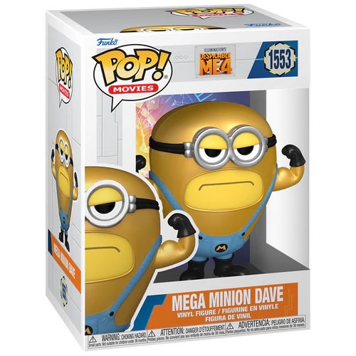 Pop! Movies - Despicable Me 4 - Mega Minion Dave