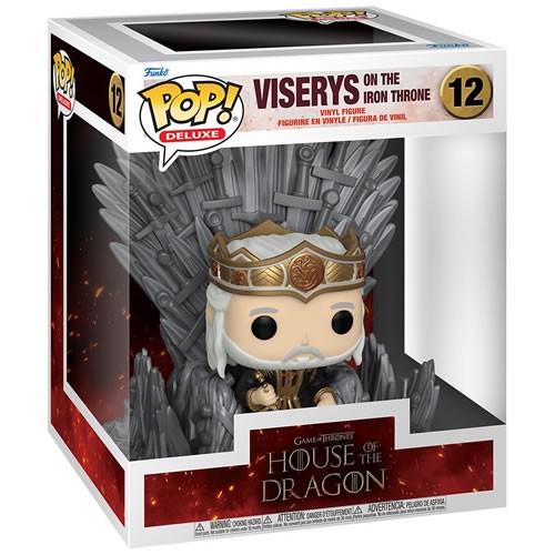 Pop! Television Deluxe - House Of The Dragon - Viserys On The Iron Throne