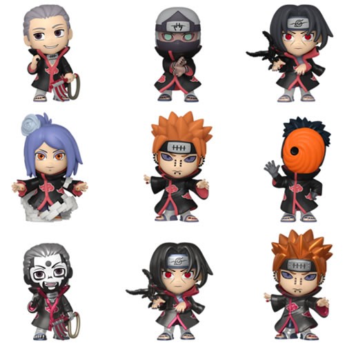 Funko Mini Vinyl Figures - Naruto (ATSKI) - 12pc Assorted Display