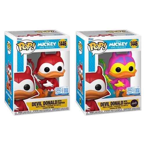 Pop! Disney - Mickey And Friends - Devil Donald w/ Chase