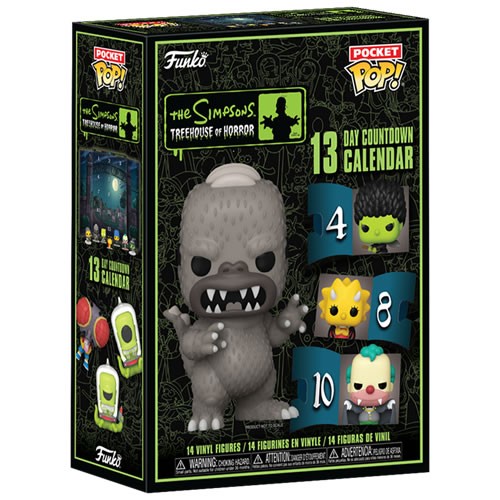 Pocket Pop! Countdown Calendars - The Simpsons - 13 Day Countdown Calendar
