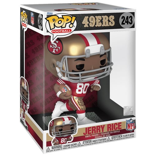 Pop! Football - NFL Legends - 10" Jumbo Sized Jerry Rice (49ers)